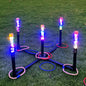 Outdoor Yard Games for Adults and Families: LED Ring Toss Games for Kids